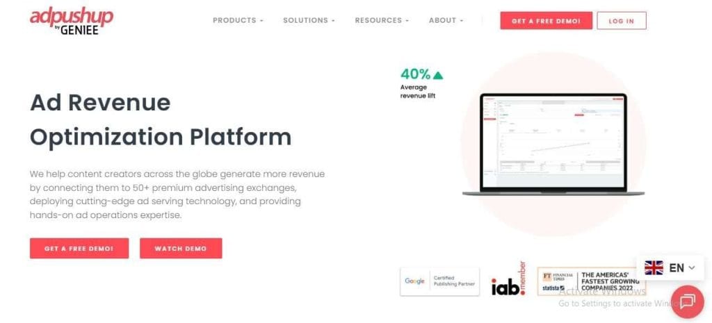 AdPushup Highest Paying Ad Networks for Bloggers